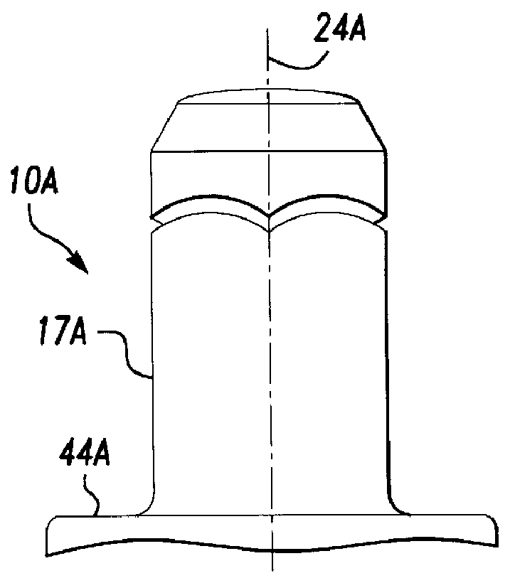 Press form element, method of installation and assembly