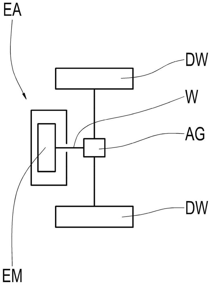 Arrangement for the liquid cooling of electric machine