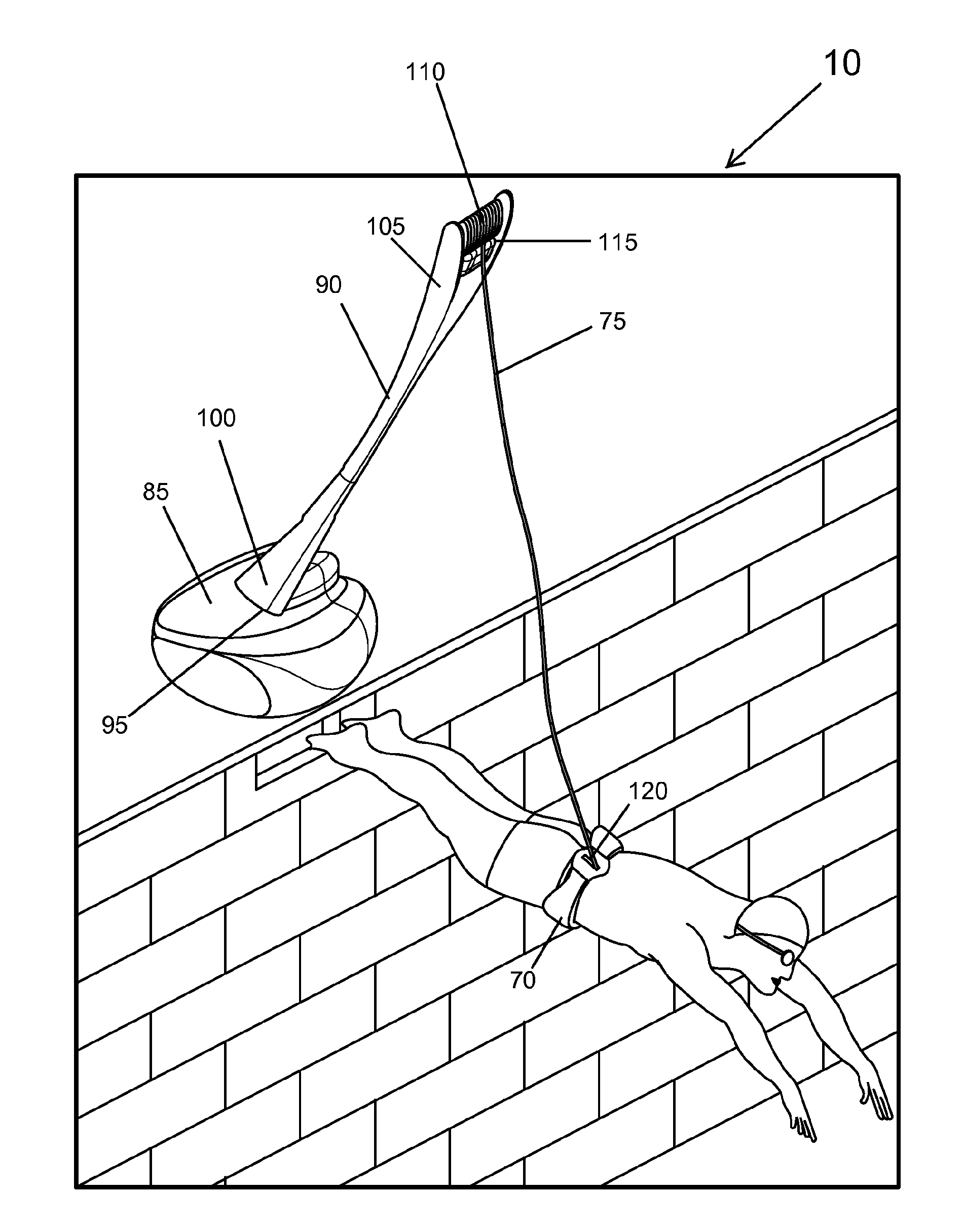 Swimming training system and methods of use