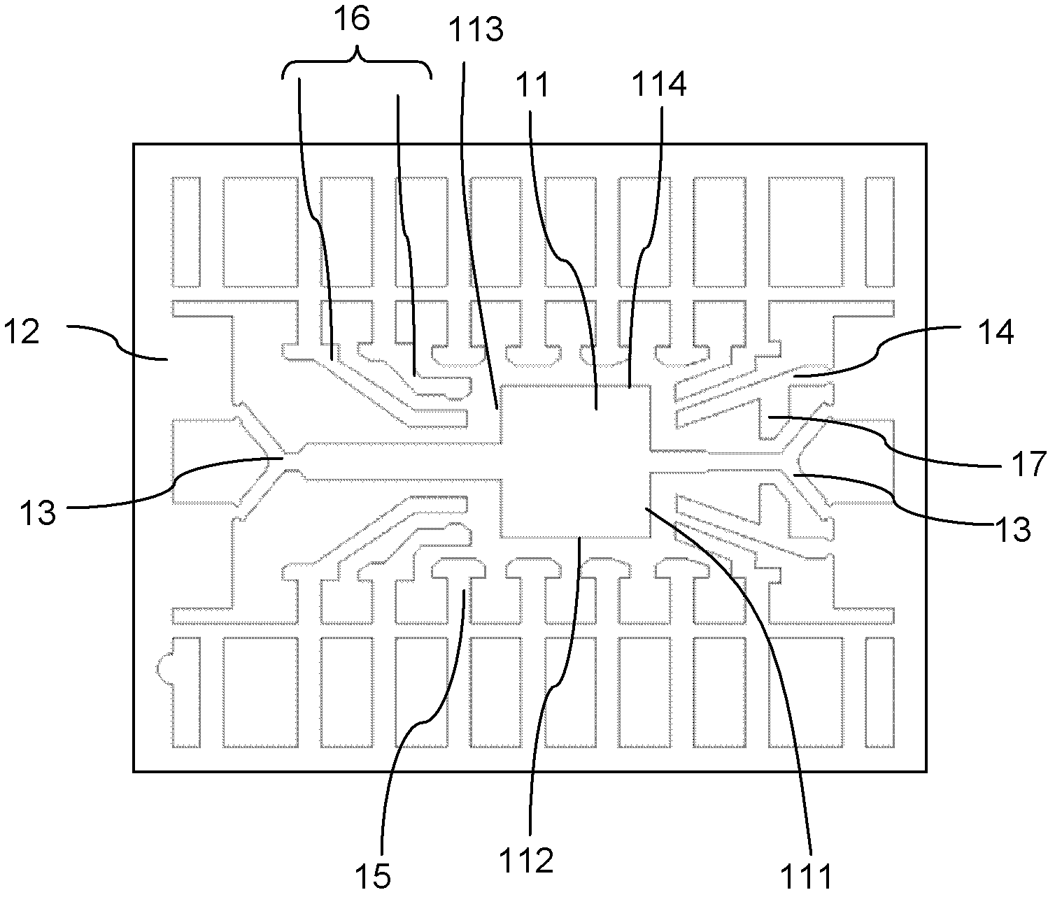 Semiconductor chip and lead frame