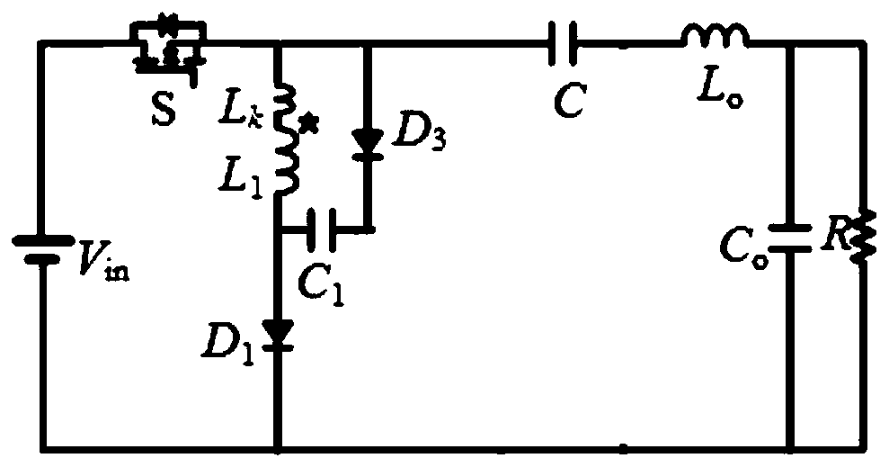 DC/DC converter circuit topological structure