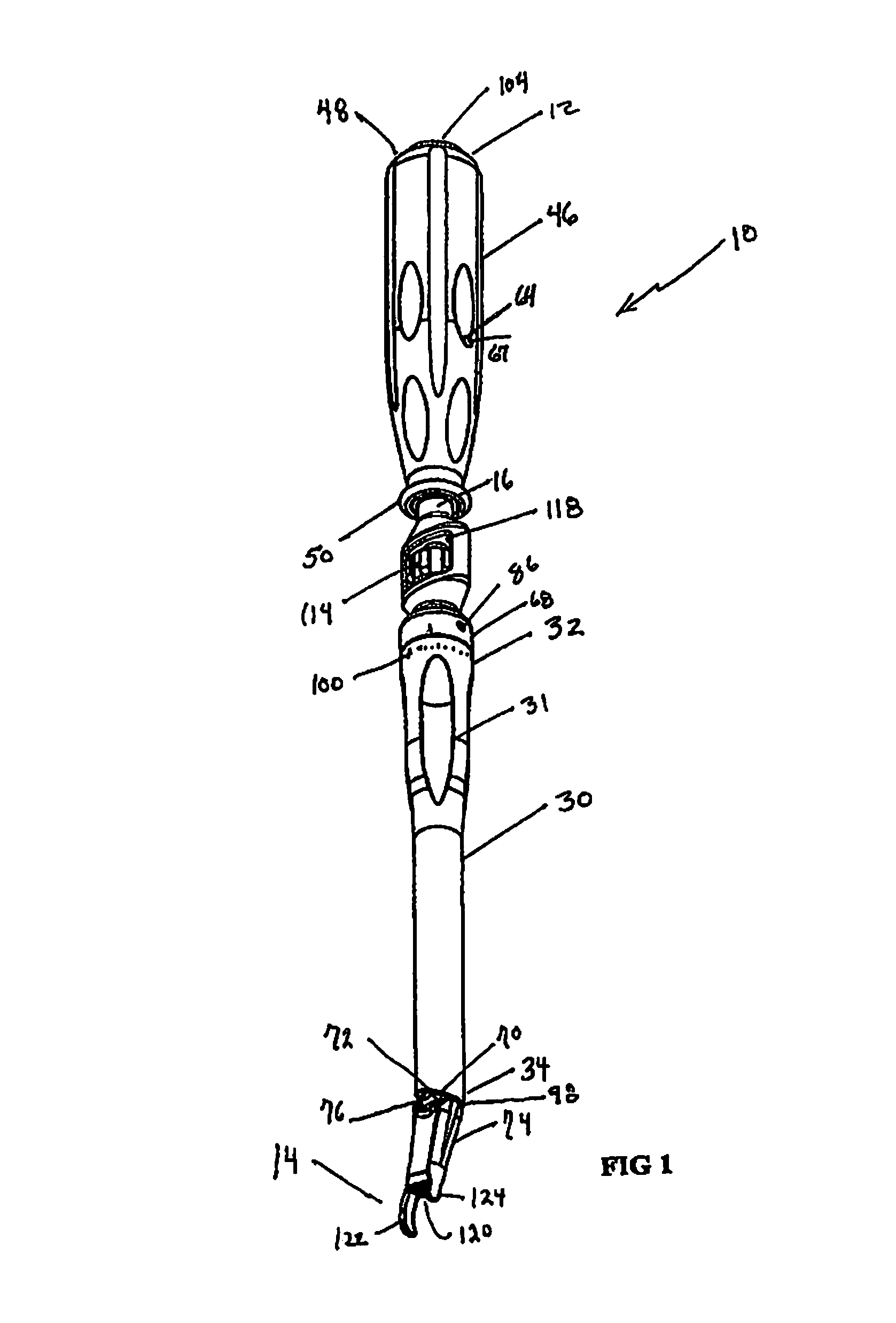 Adjustable interbody introducer device and method