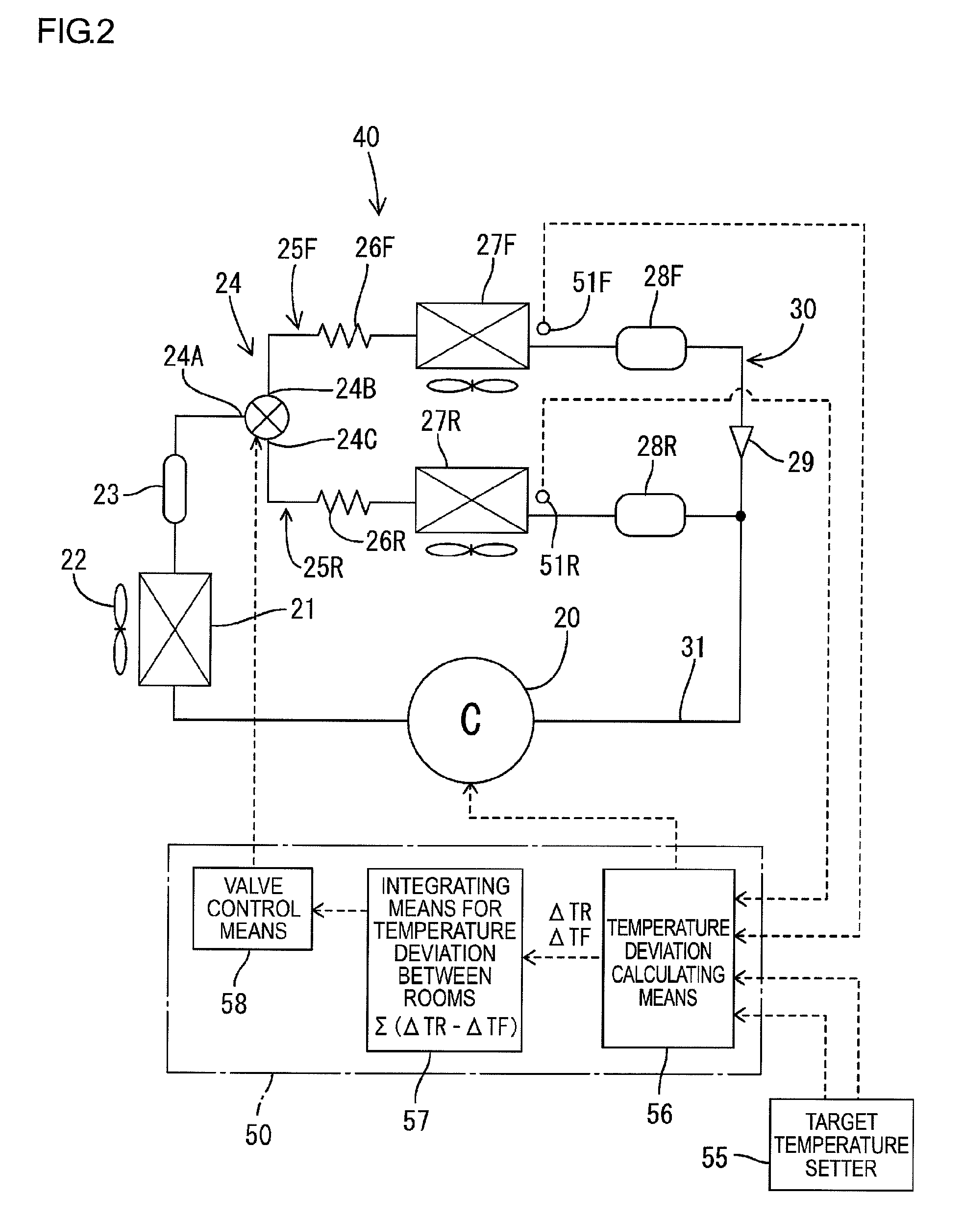 Cooling storage and method of operating the same