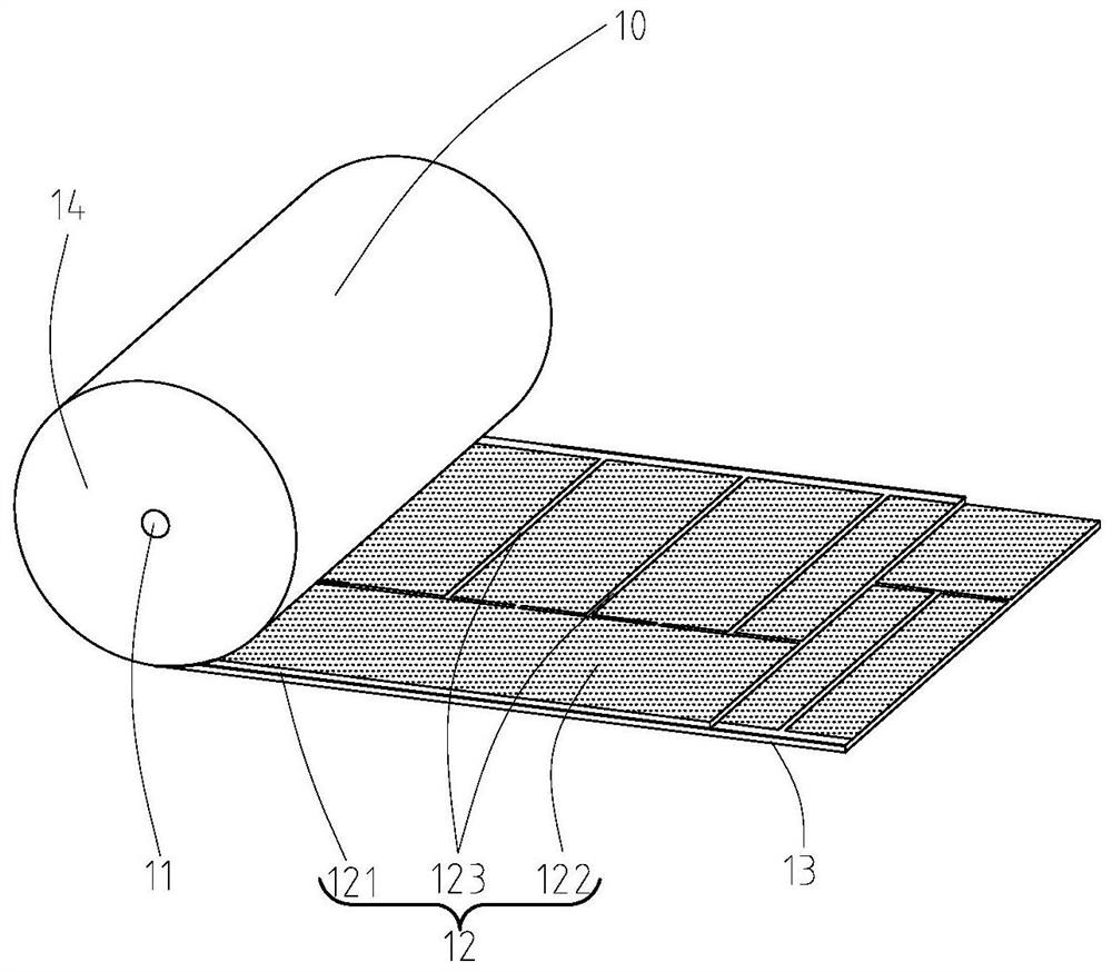 Semi-T-shaped three-step metallized safety film capacitor