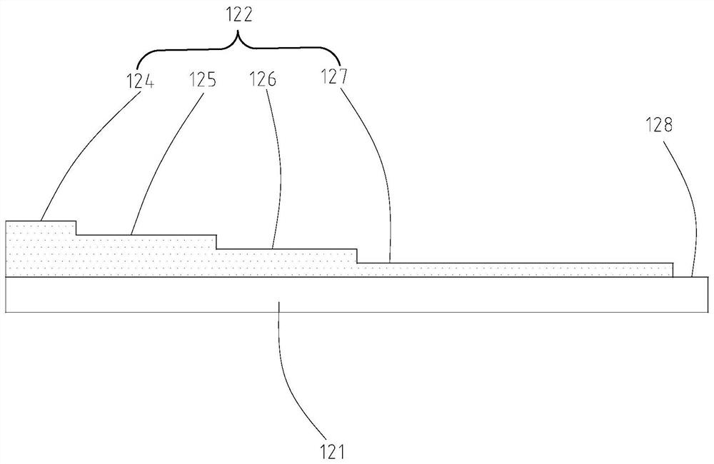 Semi-T-shaped three-step metallized safety film capacitor