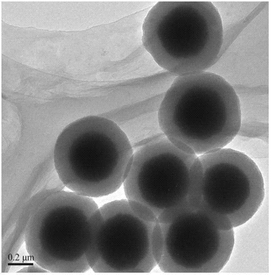 Preparation of monodispersed magnetic fluorescent core-shell nano-microspheres