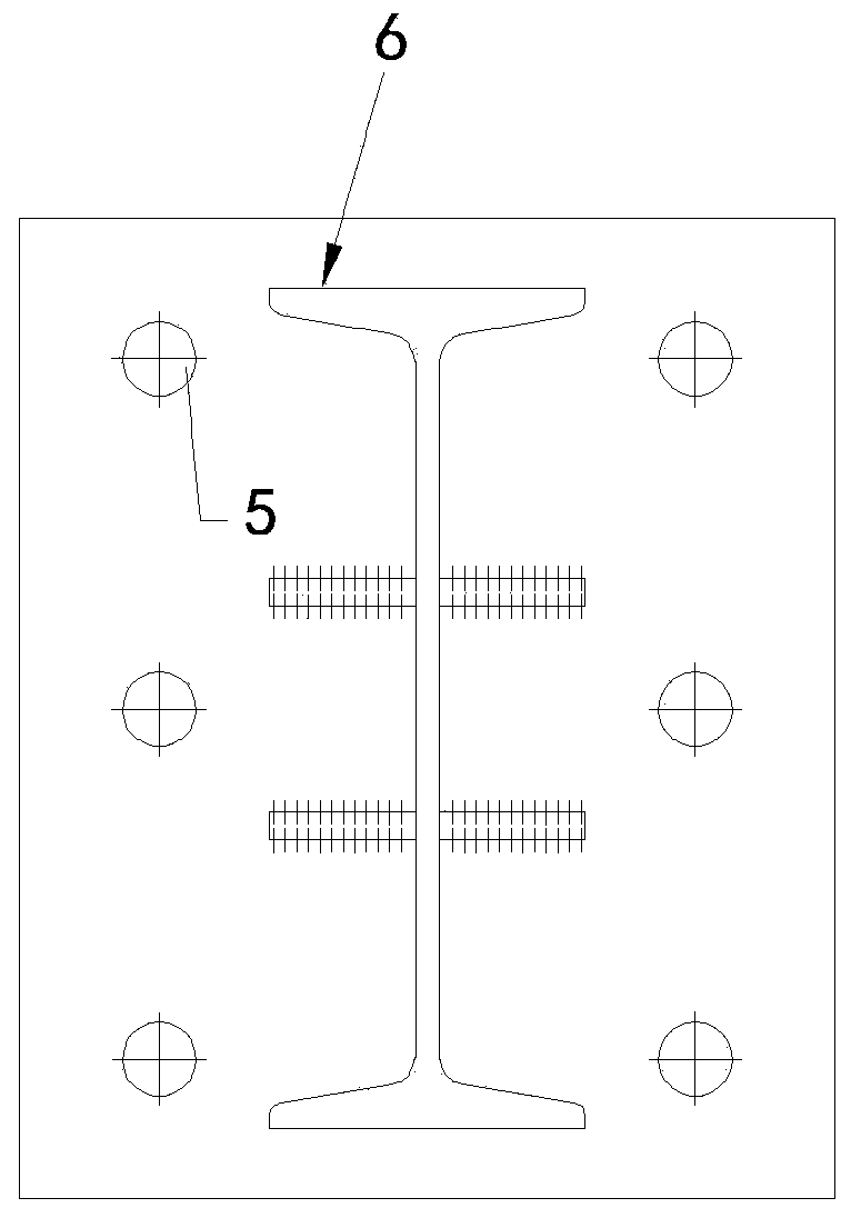 Detachable U-shaped preliminary bracing method combined with canopy-method construction