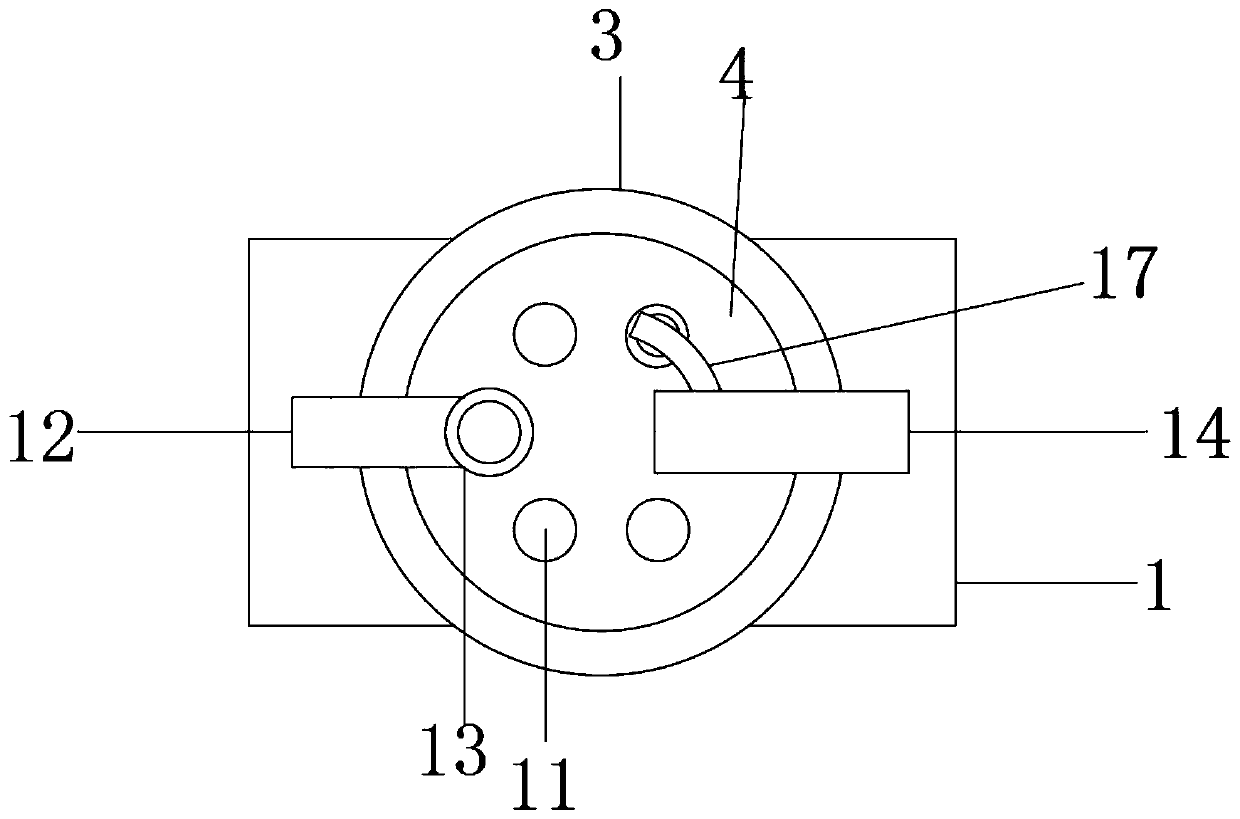 Safe forging press for machining automobile starter rotor