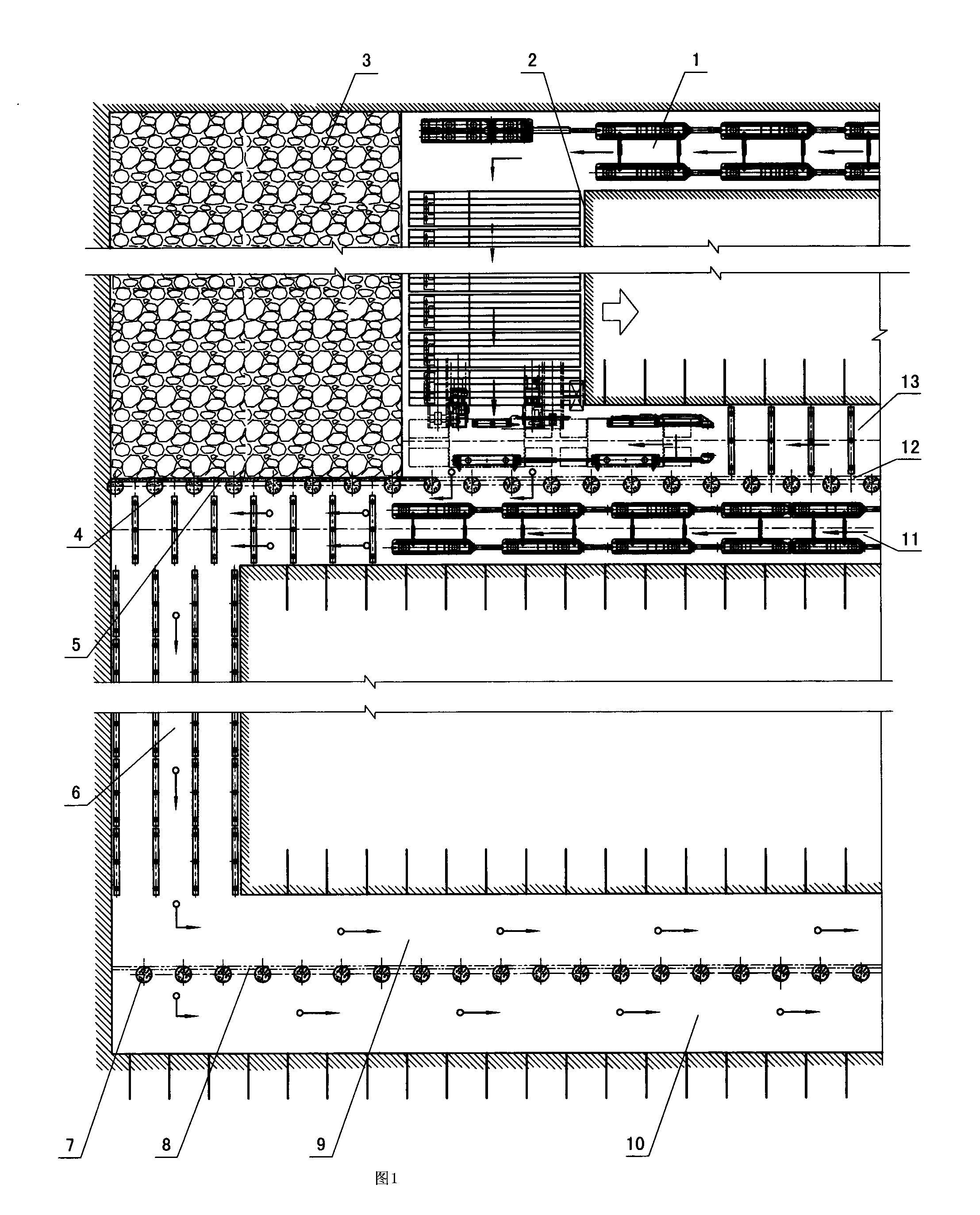 Y-shaped ventilation method