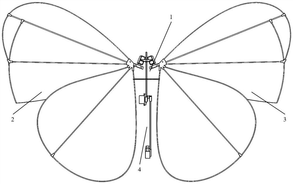Bionic ornithopter and control method thereof