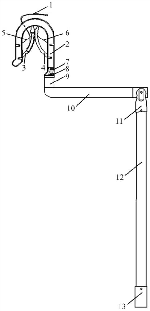 High-altitude wiring device for electrical test of transformer and combined electric appliance