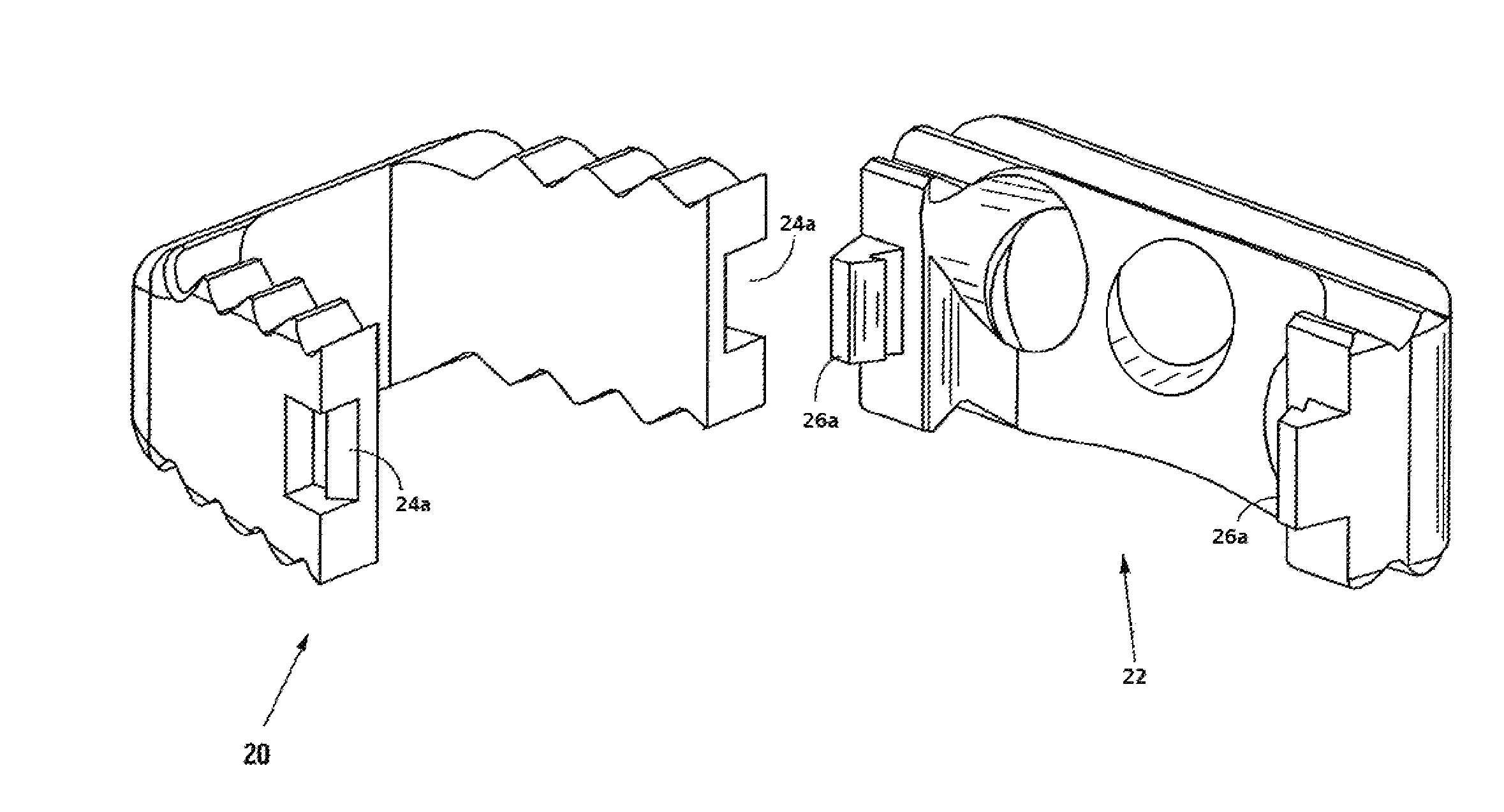 Low profile standalone cervical interbody with screw locking clips and method of using same