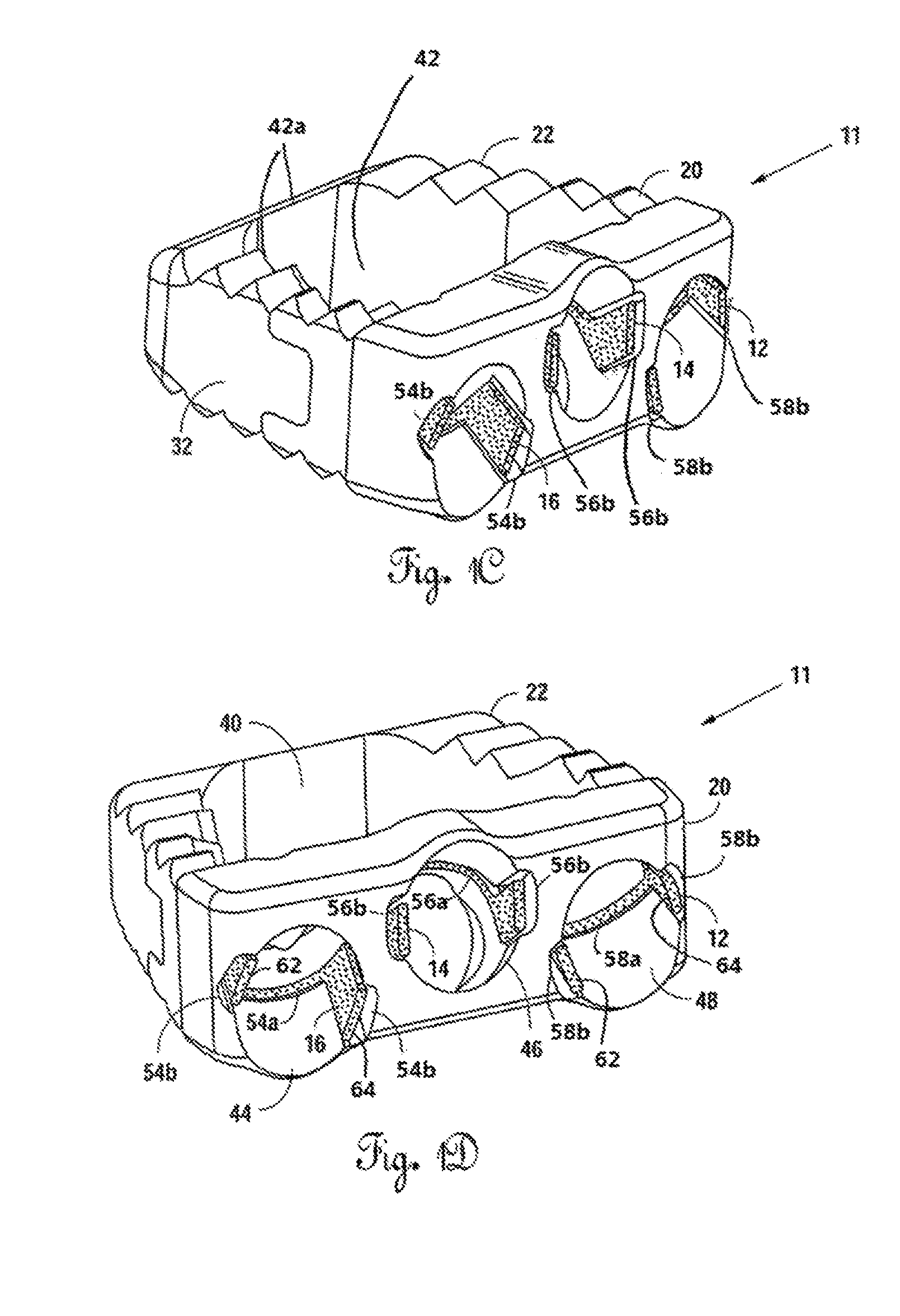 Low profile standalone cervical interbody with screw locking clips and method of using same