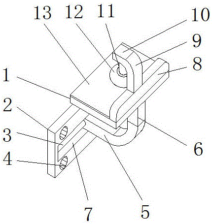 Special tool clamp for drilling