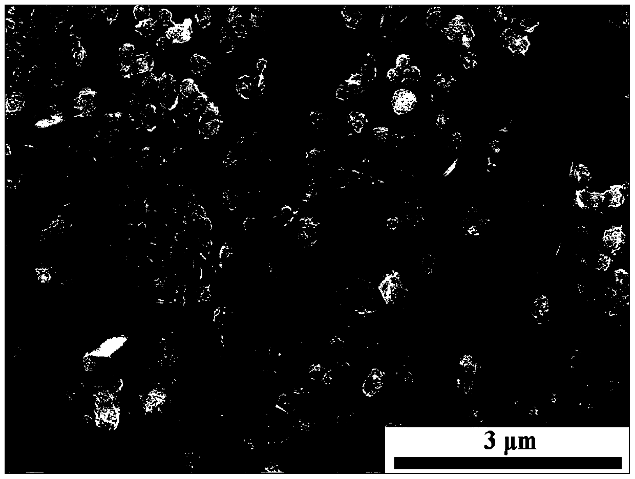 Zr-Cu-based amorphous alloy compound electrode material and preparation method thereof