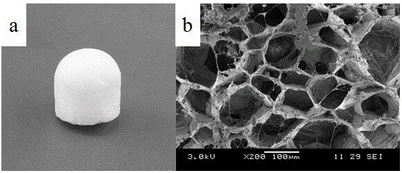 Preparation method of nanocellulose and polymer composite aerogel