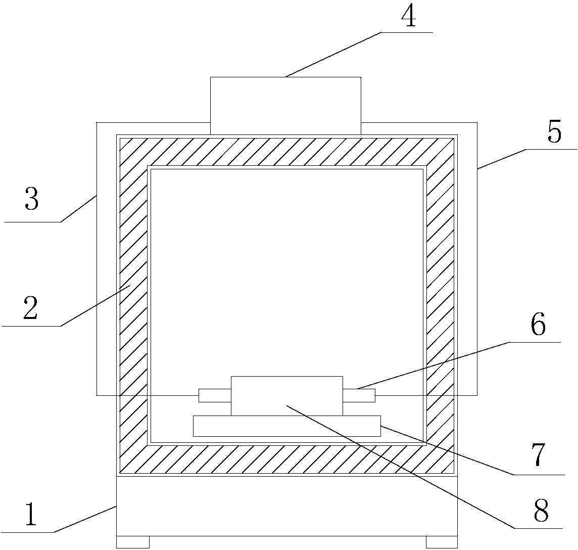 Calcination cleaning method of spinneret plate