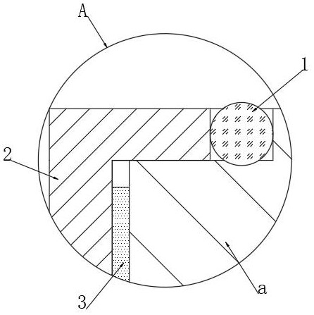 An outer sealing structure of a hydraulic cylinder