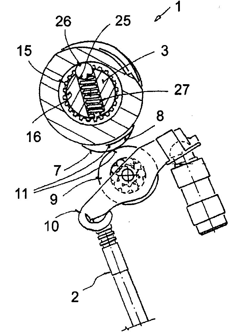 Valve train for gas exchange valves of an internal combustion engine having double-supported cam carriers