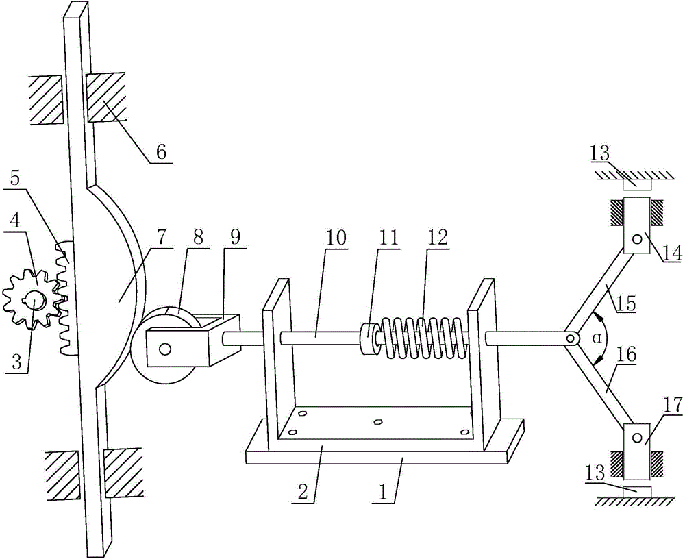 Reciprocating double-station stamping device