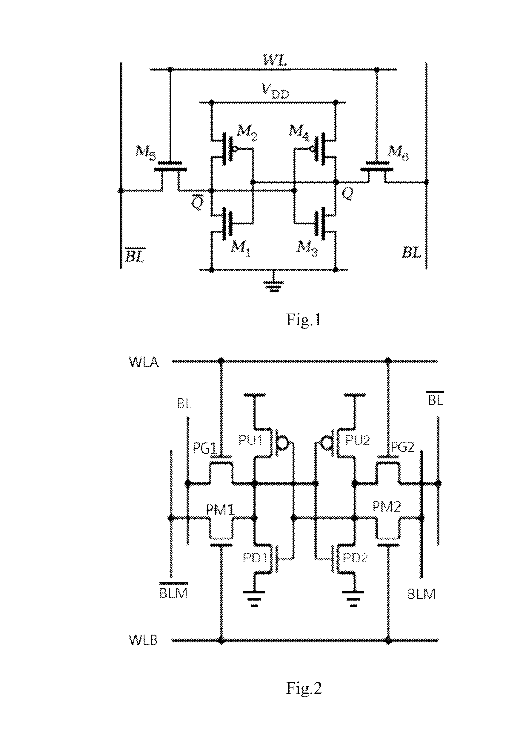 Method of detecting transistors mismatch in a SRAM cell