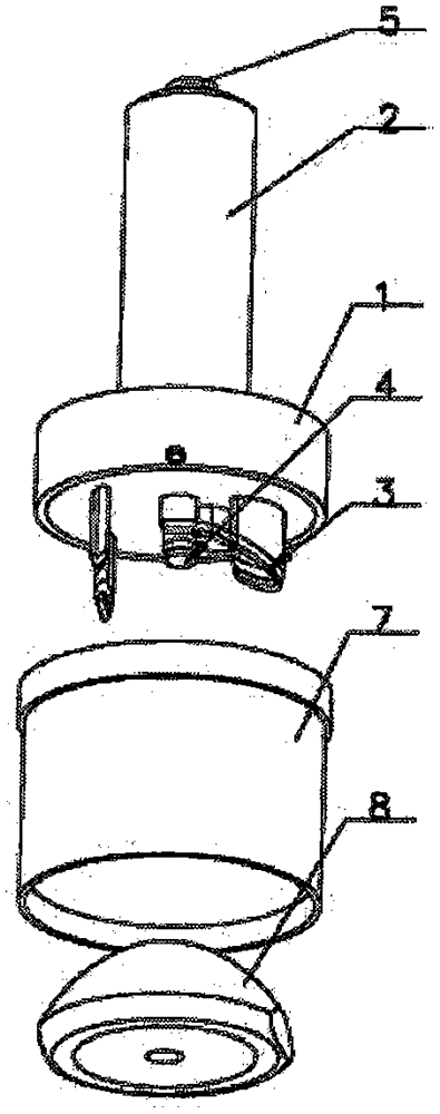 Cartoon modeling mould for preparing pastries