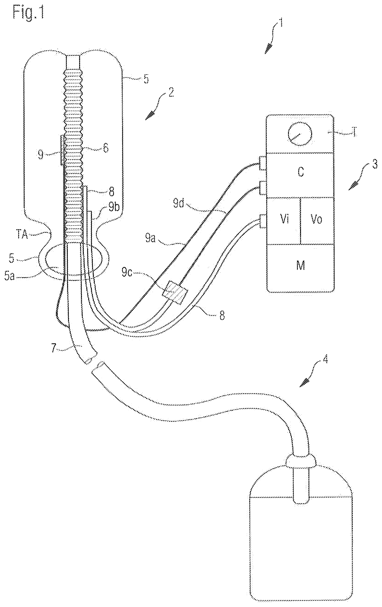 Device for tamponade sealing protection of surgical sutures and wounds, in particular of end-to-end anastomoses of the rectum