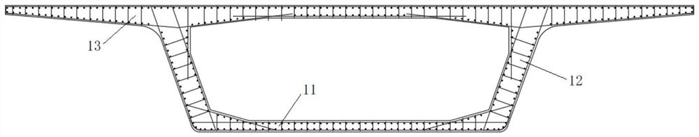 Manufacturing method of steel bar component for segmentally assembling concrete box girder