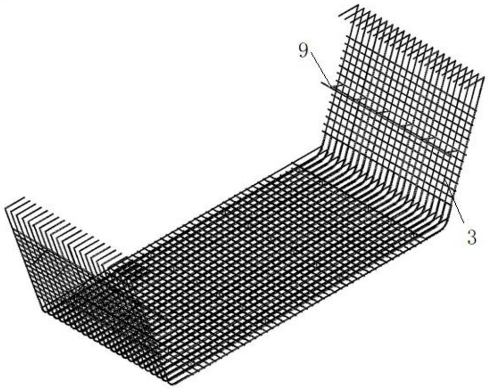 Manufacturing method of steel bar component for segmentally assembling concrete box girder