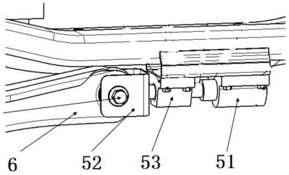 Wheel toe-in camber full-dynamic control device and method for multi-link suspension