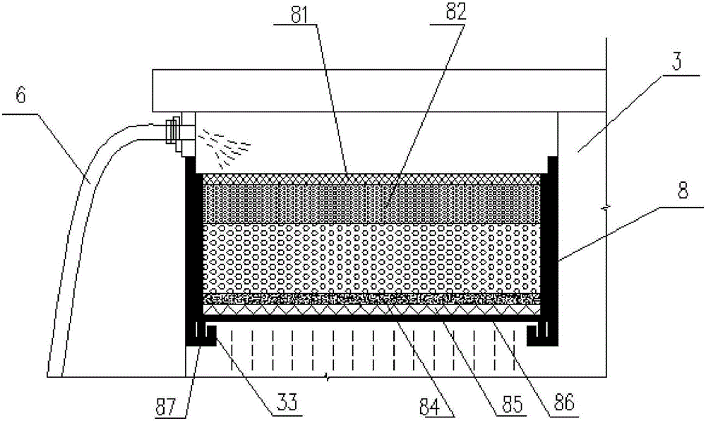 Domestic water secondary utilization energy-saving system