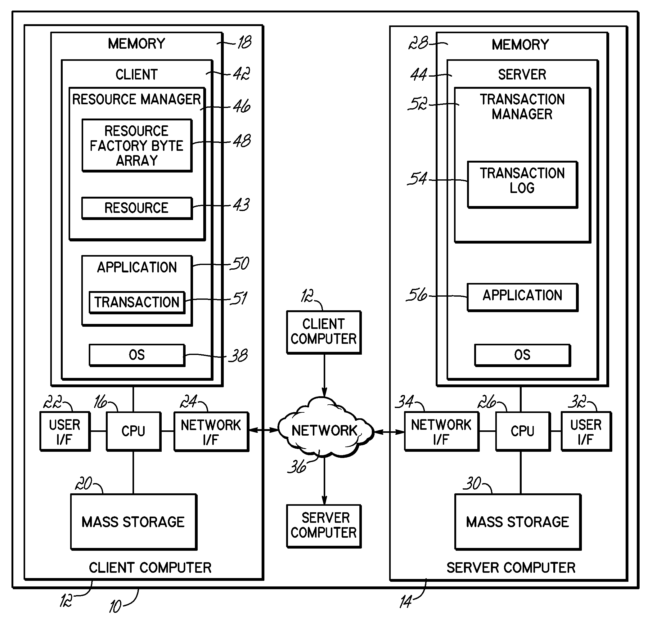 Storing Information for Dynamically Enlisted Resources in a Transaction