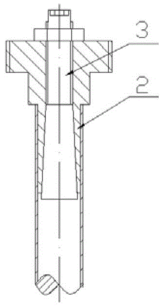 A fixture for axial tension and compression fatigue test of metal thin-walled full-section pipe