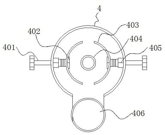 Three-way valve anti-leakage detection device with limiting performance