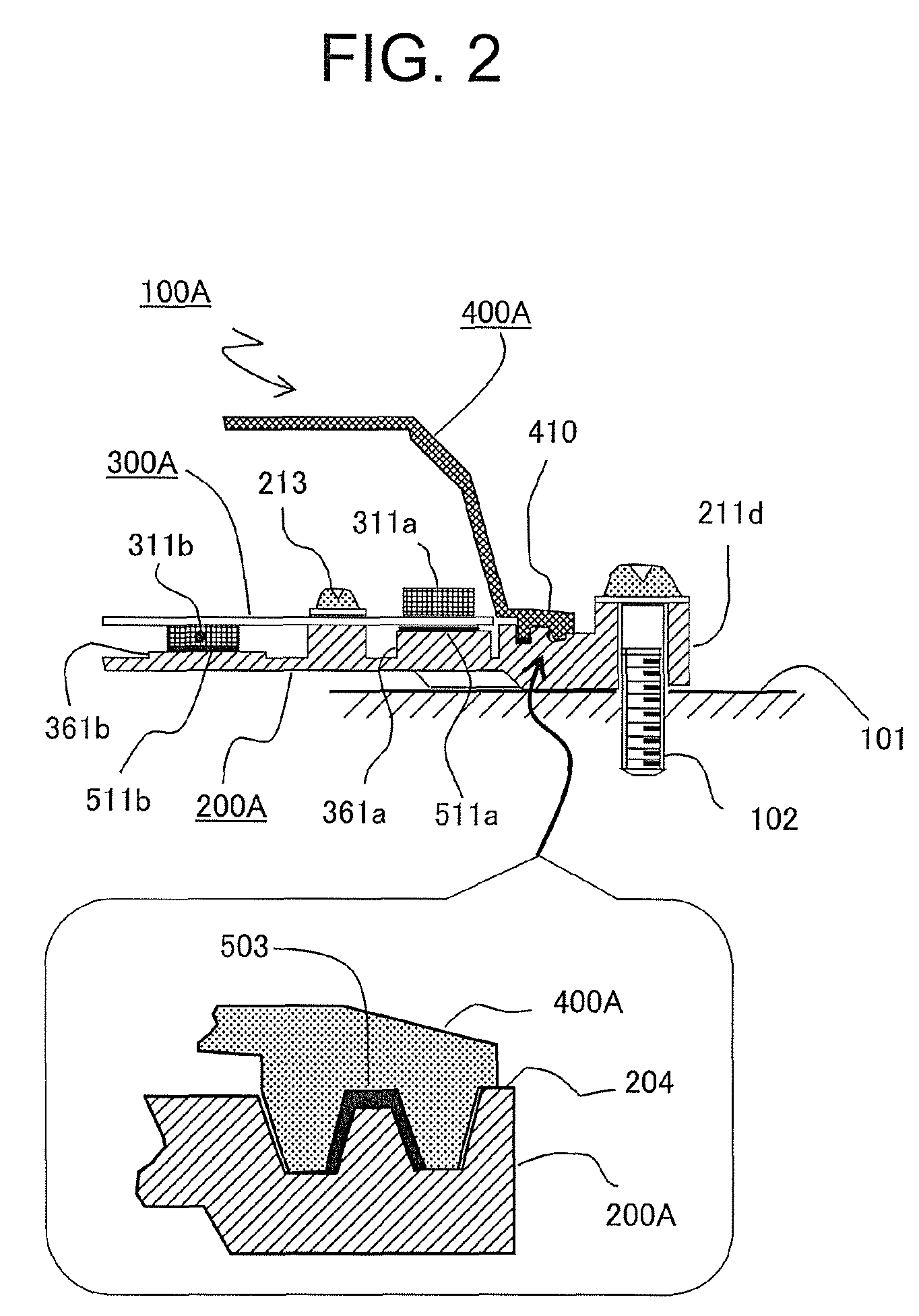 Waterproof control unit and method of assembling the same