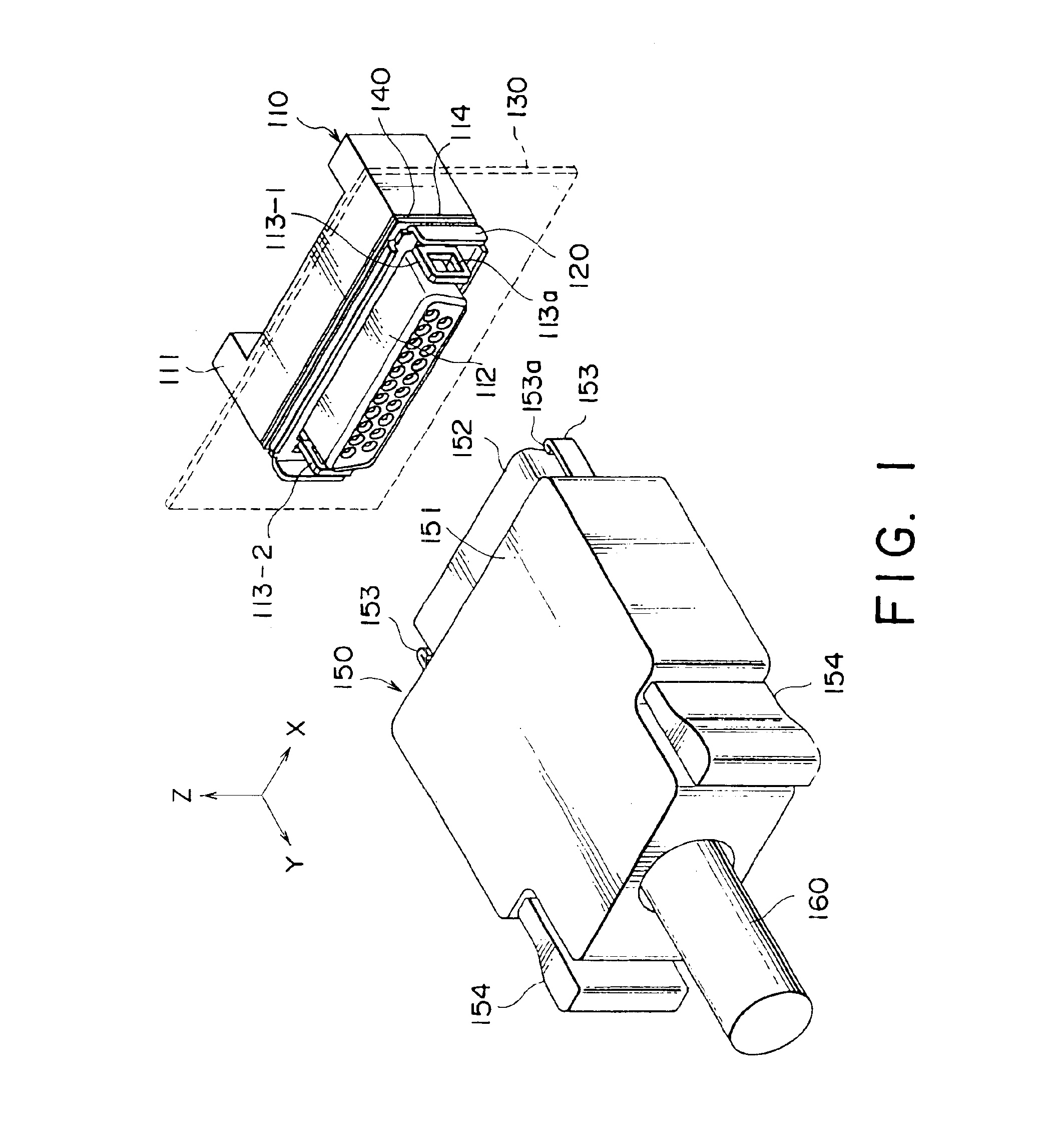 Combination of device and retainer clip for retaining the device through an open window in panel