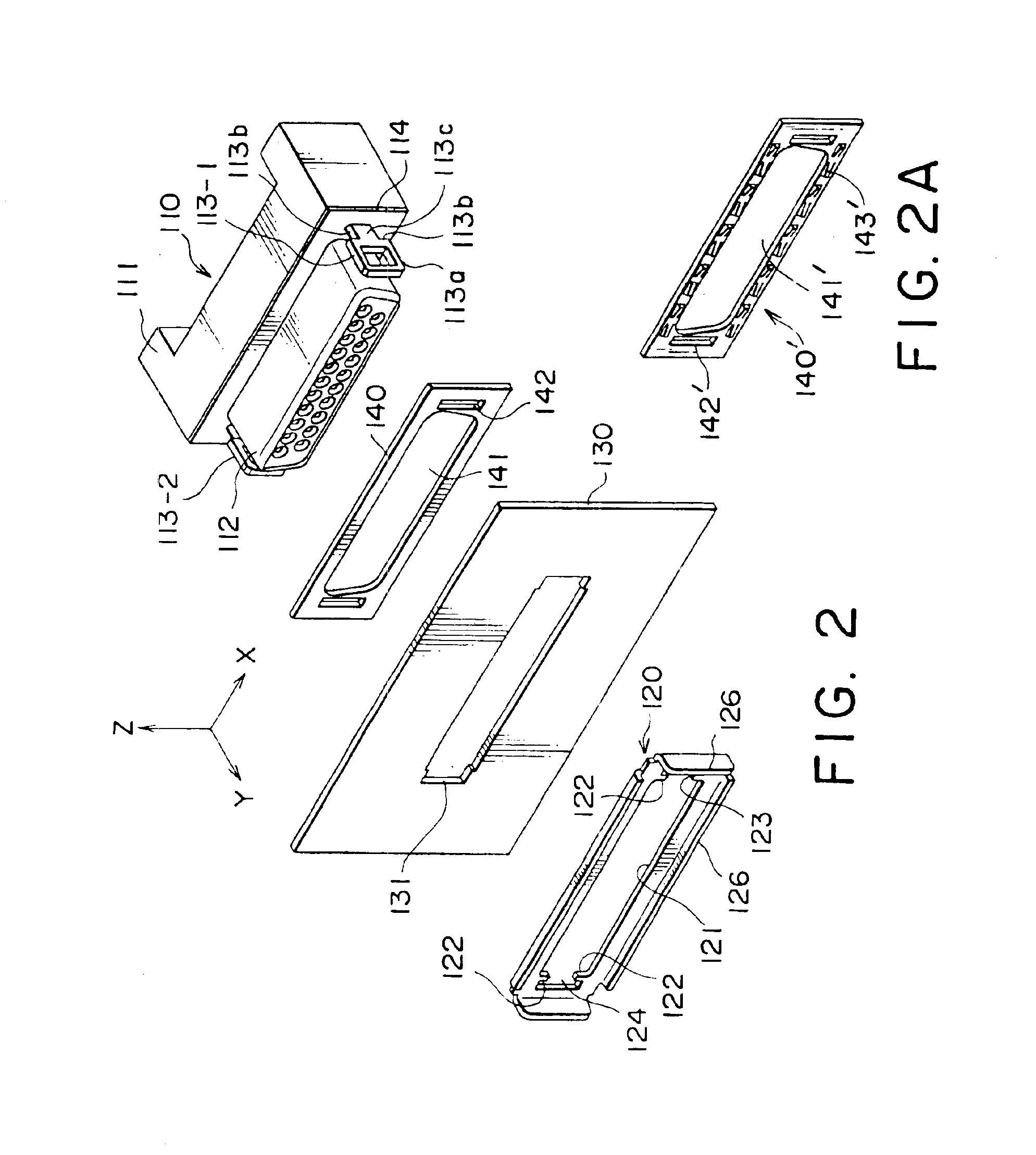 Combination of device and retainer clip for retaining the device through an open window in panel