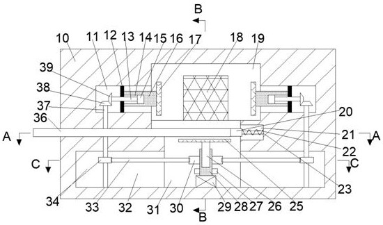 Reinforcing steel bar equidistant cutting device capable of smoothing cut surface