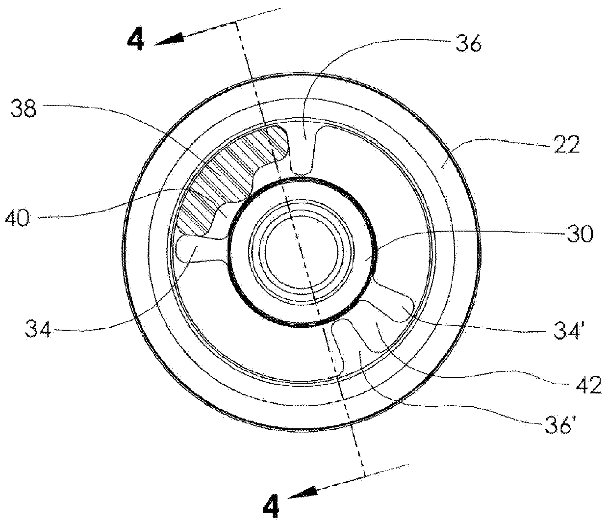 Elastomeric spring pulley assembly for rotary devices