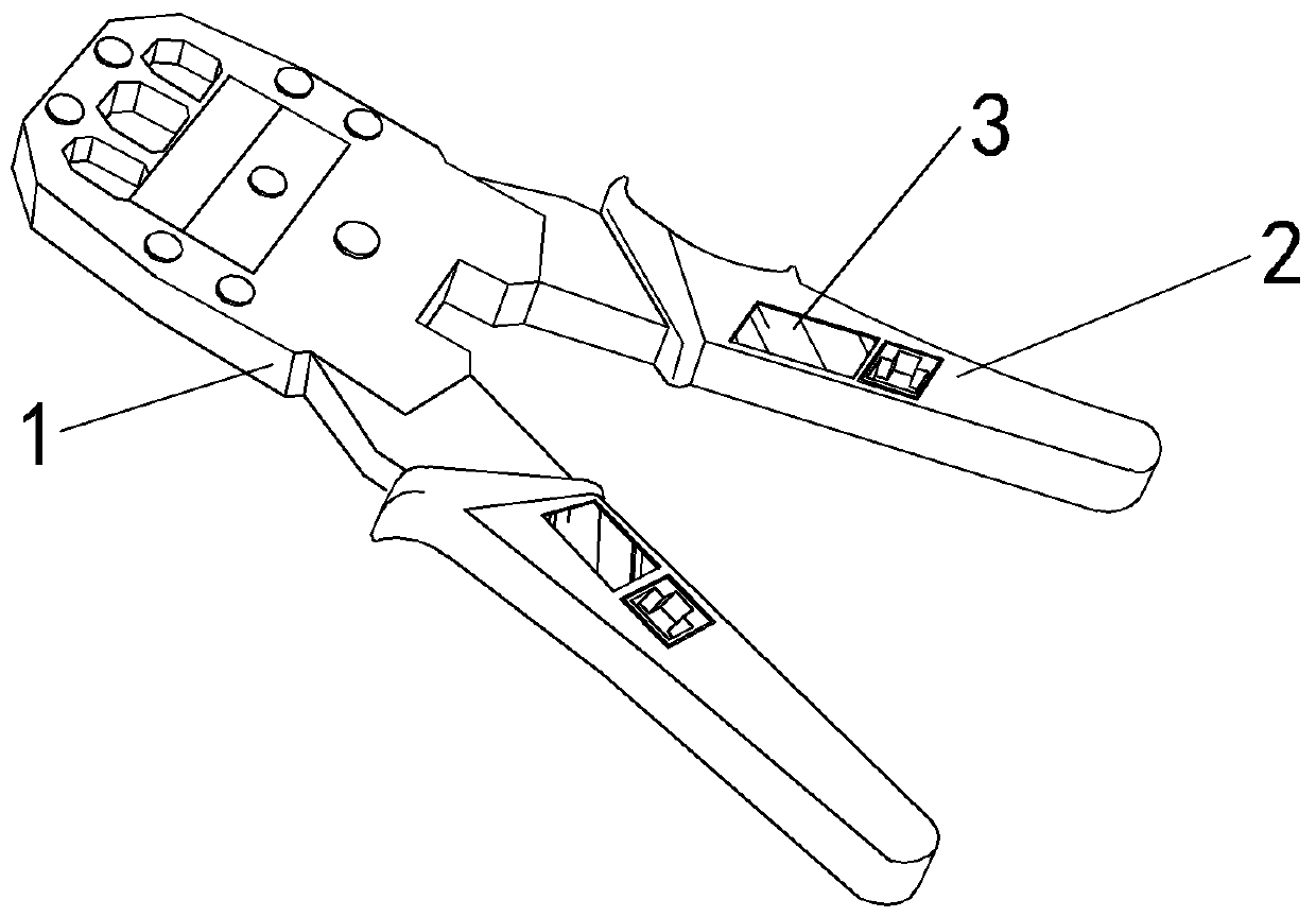 Network cable clamp with cable testers