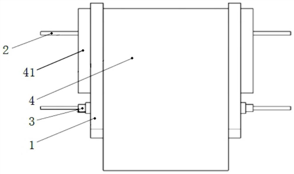 A radio stimulator carrying device and method for an aquatic animal robot