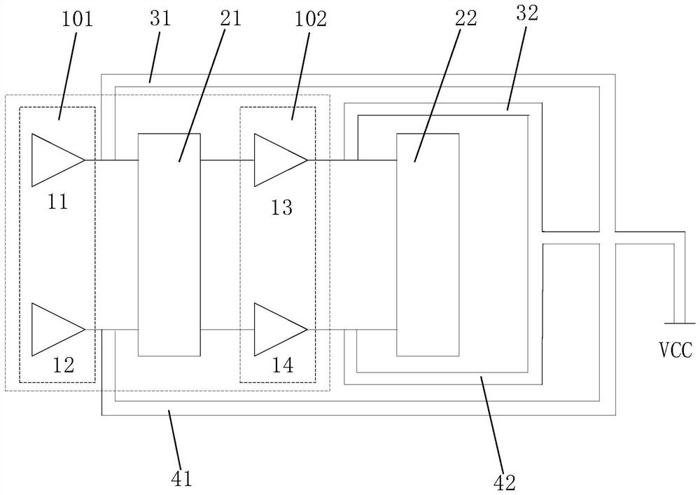 Radio frequency front end module and wireless communication device