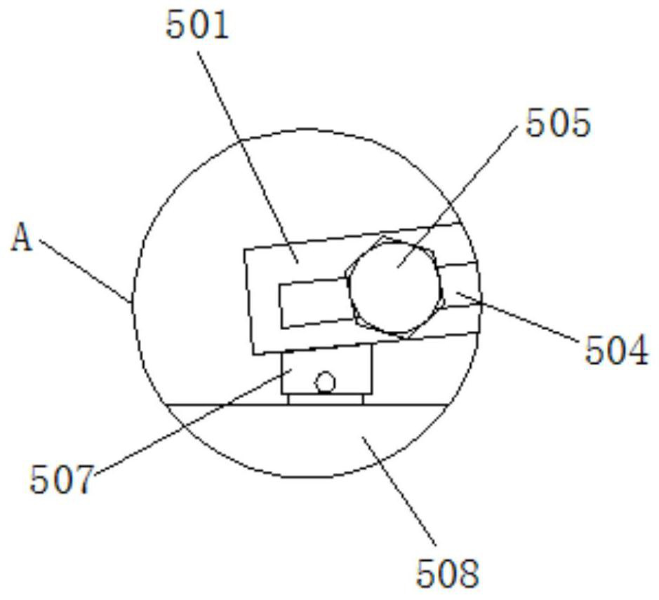 A dining table dish receiving device that can be retracted freely and utilizes the spare space