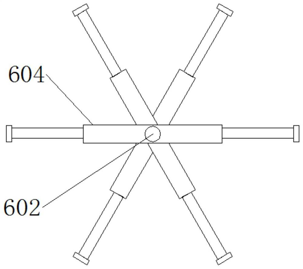 A dining table dish receiving device that can be retracted freely and utilizes the spare space