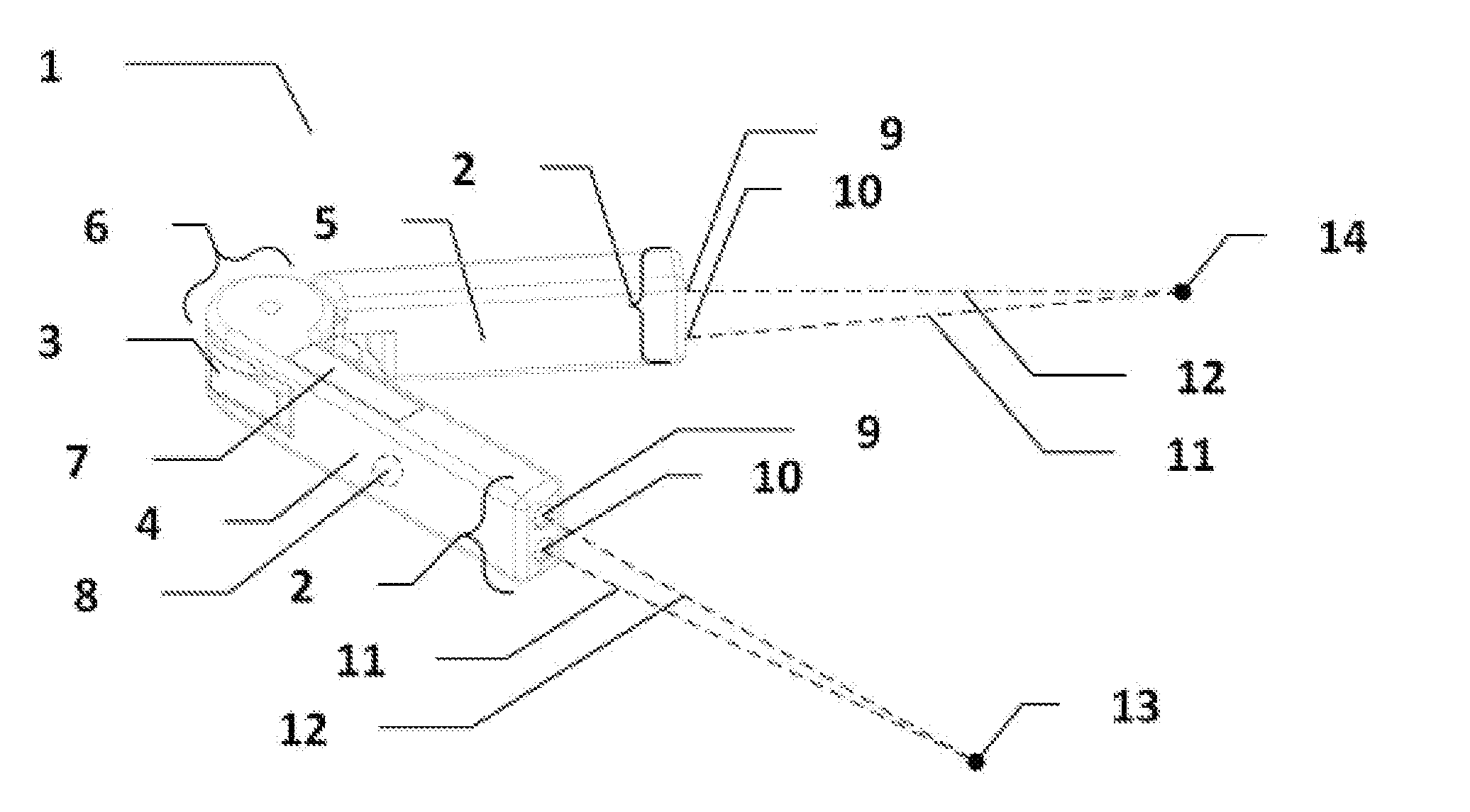 System and Method for Determination of Distance Between Two Points in 3-Dimensional Space