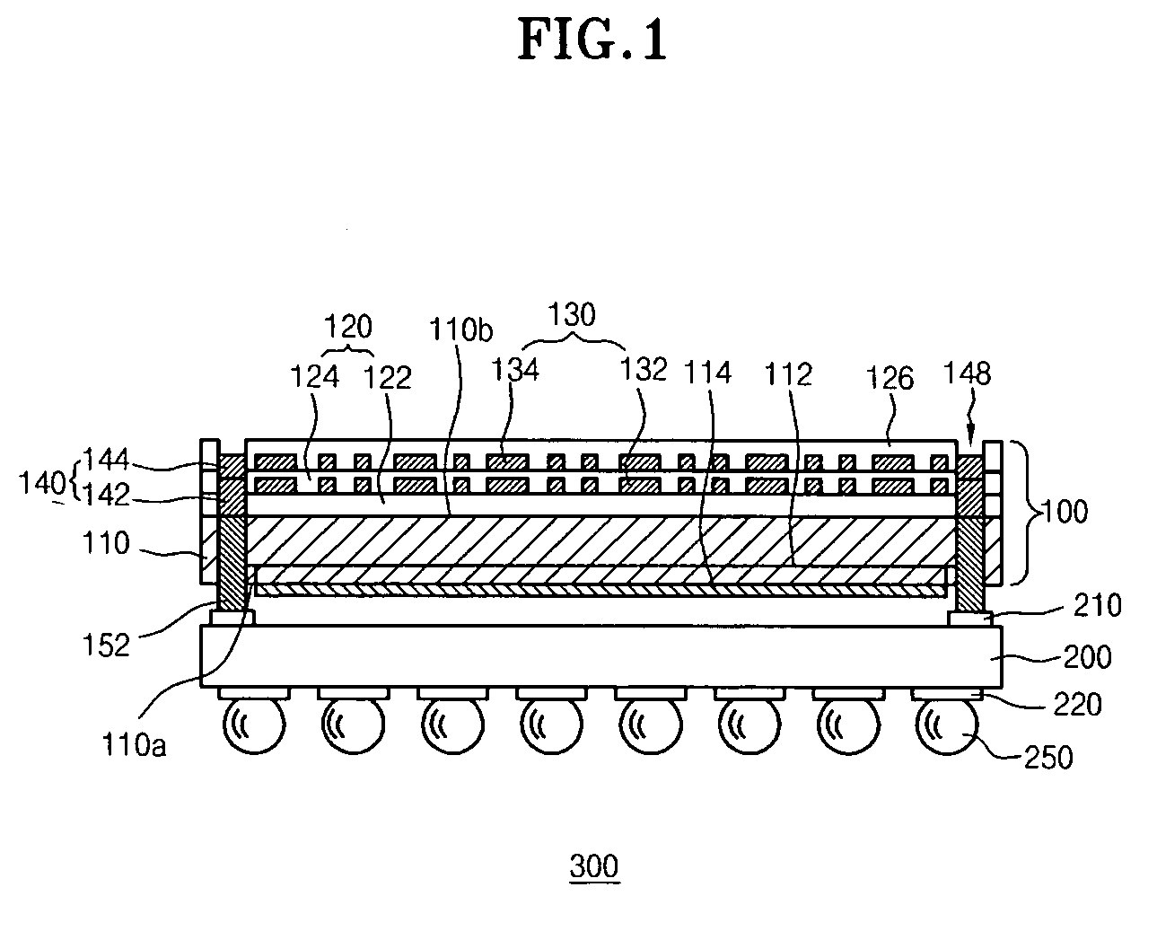 Semiconductor package having embedded passive elements and method for manufacturing the same