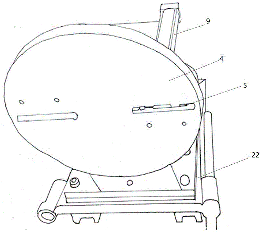 Efficient light grinding machine used for machining protective film and work method of efficient light grinding machine used for machining protective film