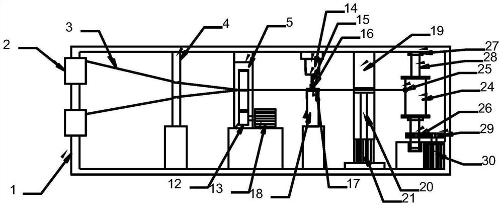 A multi-strand wire core winding mechanism