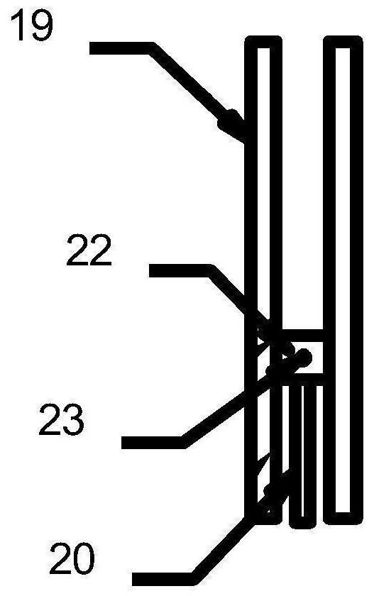 A multi-strand wire core winding mechanism