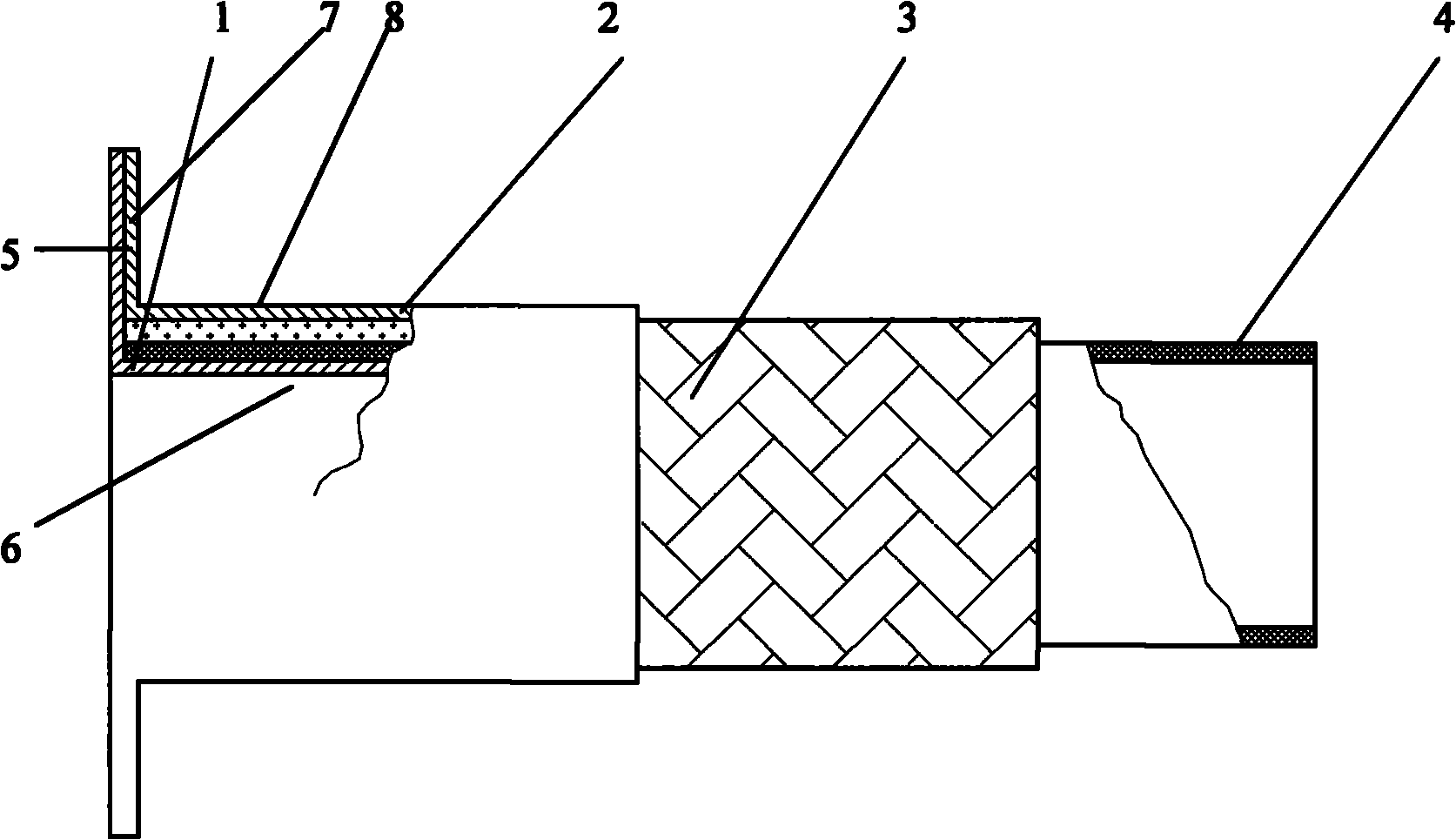 Polytetrafluoroethylene wave-proof sleeve assembly and preparation method thereof